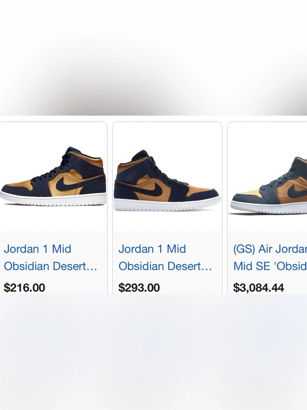 Nike Air Jordan 1 Mid SE 'Obsidian Desert Ochre' men’s size 12